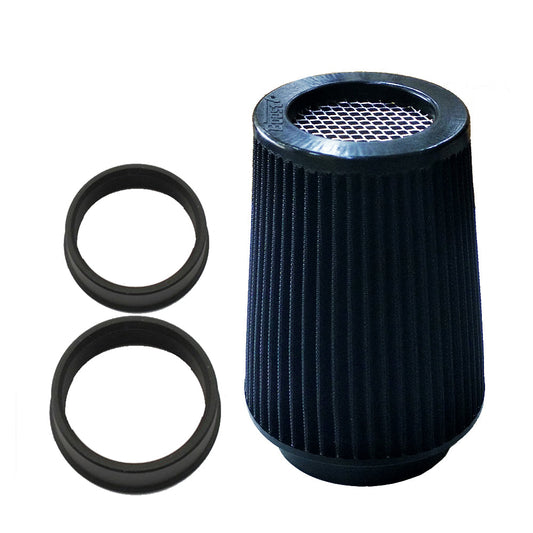 DS 14557-Boost High Flow Universal 3”/3.5”/4” Air Filter 9” Height 1417BK