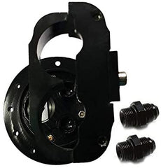 DS 14480-CNC Dual Fuel Pump Carrier Black