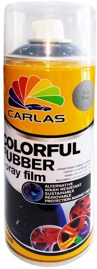 DS 19013-Carlas Colorful Rubber Spray Film-400ML-C22 Gray