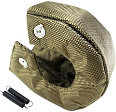 DS 14146-T4 Titanium Turbo Blanket Heat Shield Barrier Turbine Turbocharger Cover Wrap