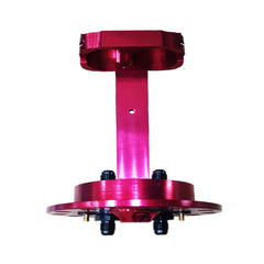 DS 14408-CNC Dual Fuel Pump Carrier Red