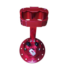 DS 14408-CNC Dual Fuel Pump Carrier Red