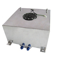 DS 14233-60L Polished Aluminum Racing/Drift/Street Fuel Cell Gas Tank + Level Sender
