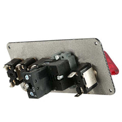 DS 43015-12V Car Ignition Switch Engine Start Push Button 3 Toggle Racing Panel