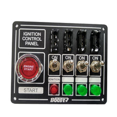 DS 14628-RACING SWITCH PANEL BOOST 4 BUTTON+LIGHT+FUSE BOX