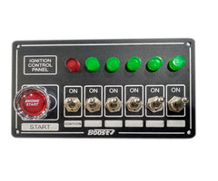 DS 14630-BOOST RACING SWITCH PANEL 6 BUTTON+LIGHT