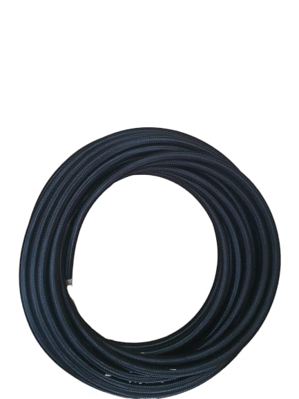 DS 14552-HIGH QUALITY STAINLESS STEEL BRAIDED FLEXIBLE FUEL HOSE PIPE AN8