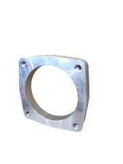 DS 14736-Silver Anodized Billet Aluminum Throttle Body Spacer 90mm