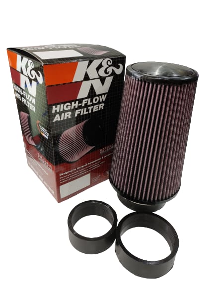 DS 14663-K&N UNIVERSAL AIR FILTER (3",3.5",4")