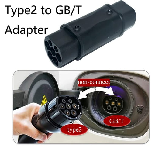 DS 50006-EV Charger Type2 to GBT Adapter IEC62196 to gbt adaptor For Chinese EV Car VW ID4 id6 BYD BJEV XIAOPENG NIO