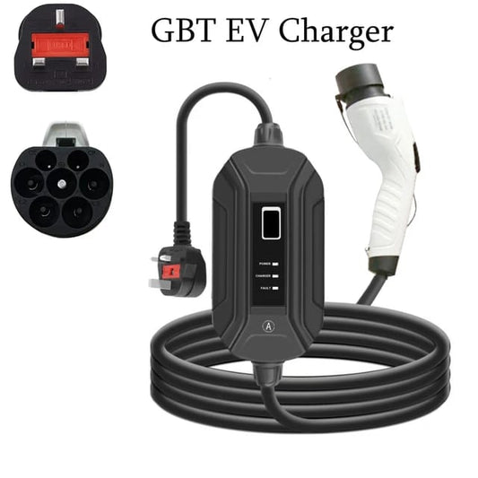 DS 50005-GBT EV Portable EV Charger with UK 13A Plug Home Charging For Chinese Vehicle VW ID4 ID6