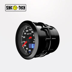 DS 14953-SincoTech 2 inch 7 Colors Digital LED Water Temperature Gauge 6364S