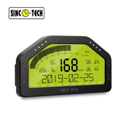 DS 14538-DO908 Car Dash Race Display rally Gauge Sensor Kit Dashboard LCD Screen 9000RPM