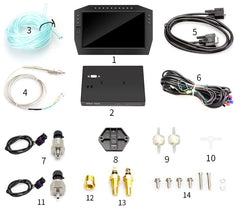DS 14539-7 Inch Touch SINCOTECH Panel meters Multifunctional Racing Dashboard DO909