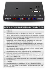 DS 14539-7 Inch Touch SINCOTECH Panel meters Multifunctional Racing Dashboard DO909