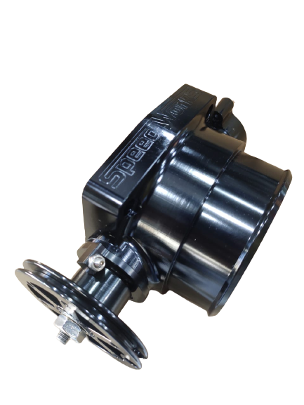 DS 14735-9024-SPEEDWORKS 90MM UNIVERSAL THROTTLE BODY BLACK