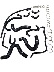 DS 15526-Silicone Hoses For Nissan Patrol/Safari TB48DE WFGY61 2002-2012 Black