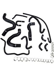 DS 15526-Silicone Hoses For Nissan Patrol/Safari TB48DE WFGY61 2002-2012 Black