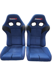 DS 43029-BOOST SEATS Sport Seat Owl - Blue c/w U08 Universal Slider