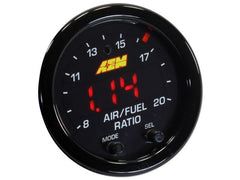 DS390011-AEM Electronics Black bezel X-Series Wideband UEGO AFR Sensor Controller Gauge 30-0300
