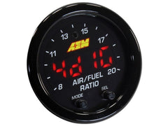 DS390011-AEM Electronics Black bezel X-Series Wideband UEGO AFR Sensor Controller Gauge 30-0300