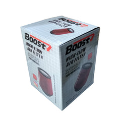 DS 14557-Boost High Flow Universal 3”/3.5”/4” Air Filter 9” Height 1417BK